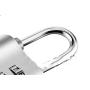 HR198 Zinc Alloy 4-digit Digital Password Lock with Key Dual Channel Management Password Key Padlock Luggage Compartment Lock