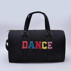 Low MOQ Stock 11 Colors Outdoor Travel Accessories Organizer Bags Zipper Nylon Waterproof Gym Sports Bag