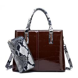 2024  high quality fashion set women handbag luxury ladies tote bag China supplier