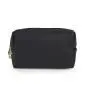 The New Customized Solid Makeup Clutch PU Leather Birthday Gift Waterproof Travel Cosmetics Bag With Double Zipper 2024