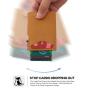 Customize Slim Minimalist Pop Up Leather Wallet RFID Blocking Credit Card Holder Capsule Wallets for Men