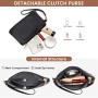 LOVEVOOK 2pcs/set Stylish Fashion black printing shoulder Bag travel business Office Briefcase women PU laptop tote bags