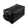 Customized Brand Travel Dopp Kit Wash Bag Men's Shaving Bag Leather Toiletry Bags For Men