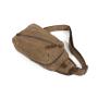 2024 Custom Luxury Canvas Leather Cross Chest Bag For Men Shoulder Sling Design