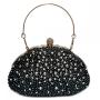 New Arrival Bridal Wedding Elegant Wholesale Fancy Colorful Rhinestones Clutch Bag Handbag Rhinestones Bags For Woman