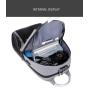 ZWY225 Fashion Casual Outdoor USB Shoulder Bag Men Daily Password Lock Anti-theft Backpack Oxford Wearable Multi-pocket Bag