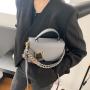 Ladies Four Seasons New Fashionable Embroidery Handbag Simple One-shoulder Crossbody Bag Women Bag Fashion Bag PU Polyester OEM