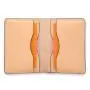 High quality Genuine leather card holder slim vegetable tanned leather card case