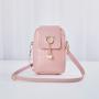 Gelory 2024 Mobile Phone Bag Braided Pearl Tassel Cover Style Women's Handbag Single Shoulder Bag