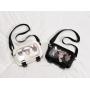 Wholesale custom ladies fashion cute shoulder bag transparency ita bag handbag for women