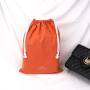High Quality Large Cotton Linen Clothes Shoe Hat Dust Bag For Packing Storage Custom Logo Cotton Drawstring Dust Pouch