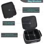 Odorless Travel Storage Case Carbon Lined Smell Proof Bag Popular Smell Proof Stash Bag