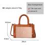 2024 elegant design ladies woven bag fashion ladies handbag new popular simple satchel