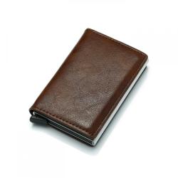 Custom Crazy Horse Wallet for Men Bifold Genuine Leather Wallets Vintage Bag Gift Western Handmade Unisex OEM Box Bulk Style PCS