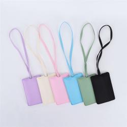 Keymay Custom Logo High Quality Candy Color Waterproof Nylon Eco Friendly Travel Luggage Tag Luggage Name Tag Luggage Tags