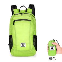 Folding bag, colorful outdoor backpack, large capacity, lightweight, with logo printed, travel and sports backpack