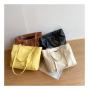 2021 Designer New Fashion Trendy Women Luxury Big Hand bag Wholesale PU Leather Large Capacity Ladies Black Tote Handbag