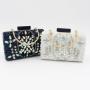 Rhinestone Purse Lady Handbags Ladies Chains Shoulder Bag Beading Bags Clutch Evening Bag For Women pochette femme
