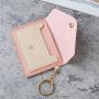 Custom Mini Credit Card Keychain Wallet Multiple Patterns PU Leather Coins Holder For Womensac tendance 2024 carteras para mujer