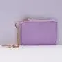 Low Moq Candy Color Small Customized Key Case Colorful Coin Purse Nylon Classic Zipper Mini Travel Keychain Wallet
