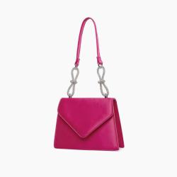 Factory Customize Newest Style Ladies Handbags Square Messenger Cross Body Bags Triangle Cover Shoulder Chain Bag For Women