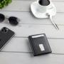 Mini Genuine Leather Card Holder Wallet For Men Slim Front Pocket Short Purse
