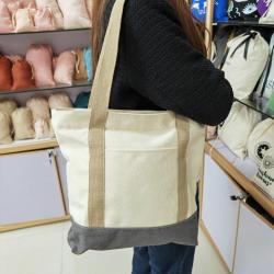 2023 New Arrival Custom Size Canvas Tote Bag Women's Tote Bags with Custom Printed Logo