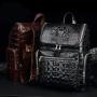 Sac A Dos Custom Logo Luxury Casual Durable Designer Men Genuine Crocodile Skin Leather Laptop Travel Backpack Back Bag For Men