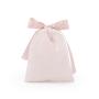 In-Stock Fashionable Vintage Lady Cotton Dust Bag with Ribbon Drawstring Blank Jewelry Lipstick Storage
