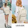 LOVEVOOK Waterproof computer back pack college bags New school bag Backpack women casual Sport backpack notebook Laptop rucksack