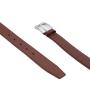 Customized no scratch casual reversible jean belts PU alloy prong belts