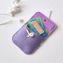 Gelory Mini Coin Purse Small Fashion PU Coin Purse Ladies Card Bag For Women