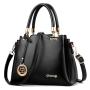 Simple bucket shoulder handbag