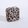 High Quality Custom Printing Self-adhesive Portable Travel Bag Leopard Printed Cosmetic Bag