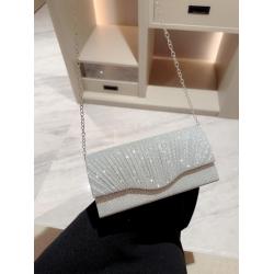 New silver twinkling women party clutch bag purses dinner dress handbag evening wedding clutch handbags for women wholesale