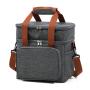 100% Leakproof OEM Custom Lunch Insulated Cooler Bag Large Waterproof Tote Thermal Soft Bag