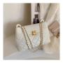 Diamond Lattice Chain Designer Handbag Wholesale Simple Fashion Designer Shoulder Bags Lock Designer Handbags Famous Brands