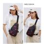 KBW462 Chest Bag Men Ins New Fashion Crossbody Bag Lightweight Outdoor Sports Casual Shoulder Bag Tide
