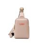 2024 Customized Logo Vegan Leather Chest Bag For Women Sling Messenger Purse