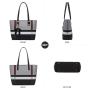 2022 custom LOVEVOOK new arrival ladies crossbody bags 3 pcs tote bags sets large women luxury purses and handbags