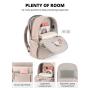 LOVEVOOK Stylish Safe Durable Notebook Bag For Women Men Business Travel  large capacity Laptop Backpack Mochila With USB