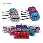 Makeup Tool Storage Bag Foldable Rhombus Folding Grid Travel Cosmetic Organizer Shower Bathroom Bag for Men Women