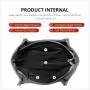 REALER 2023 Snake Pattern Crossbody Shoulder Bags for women ladies High Quality PU leather Hobo bags