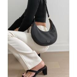 Fashion Half Moon Black Nylon Bag Shoulder bags OEM Custom Handbags