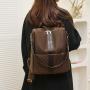 2024 New Korean Trend Oxford Cloth Women's Backpack Nylon Checkered Stitching Fashion Shoulder Bag Backpack