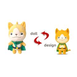 Cute Promotional Custom Fluffy Large Plush Toys for Graduation and Anniversary machine washable Stuffed Animals