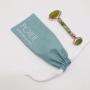 Custom Colorful Cotton Linen Gift Scraping Device Packaging Bag Logo Printed Drawstring Makeup Jewelry Cotton Pouch