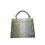 OEM ODM Customized Genuine Snake Skin Leather Classic Luxury Designer Women Tote Bags Handbag With Shoulder Strap