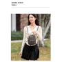 2024 New Print Small Backpack Fashion Ladies Shoulder Bag Pu Leather Zipper Soft Backpacks Bags for Women Wholesale Factory