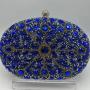 Luxury design diamond clutch bag evening bags rhinestones wedding bags for ladies chain sling purse women's clutches
